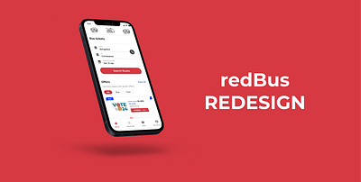 redBus App Home Page Redesign appdesign redbus redesign ui
