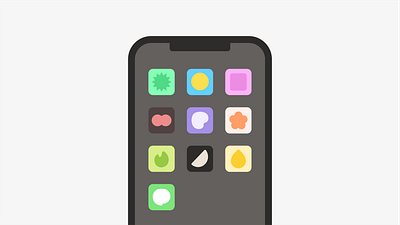 Phone Icons design icons iphone ui