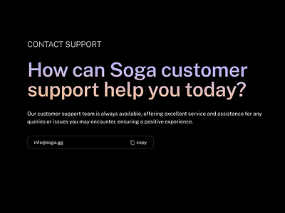 Contact Support contact design ui ux design w web design