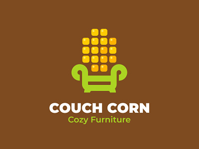 Couch Corn corn couch cozy furniture logo sofa