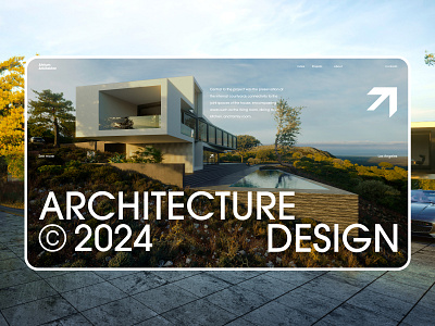 Architecture deisgn concept architecture design graphic design land landig page landing minimalism ui архитектура