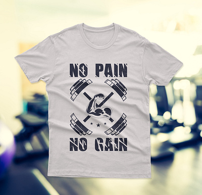 Fitness T-shirt Design animation fitness t shirt fitness t shirt design graphic design logo motion graphics t shirt t shirt design