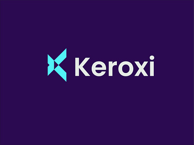 Keroxi Logo Design, K letter Logo Concept app logo brand business brand company logo creative logo finance k letter logo logo logo design logo mark logos modern k startup