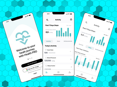 Health App Mobile UI Design