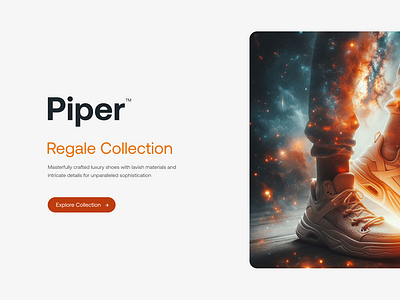 Piper - Landing Page UI app appdevelopment branding design freelance graphic design hireme landingpage reactjs staticwebsite typography ui uiux ux webdesign webdeveloper webdevelopment