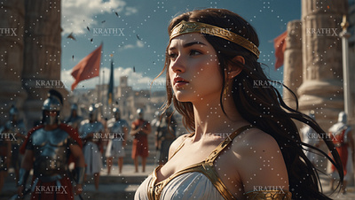 Ancient Roman Princess 2 ancient animation anime armour artwork character design design digital art fan art fantasy fantasy art graphic design illustration princess roman soldier warrior