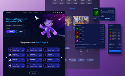 Website NFT ui website