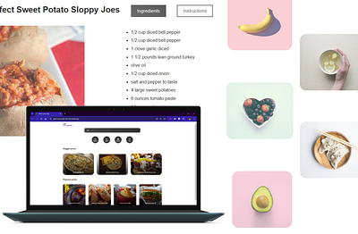 Recipe App design food food app frontend react recipe app ui ux web web app web design