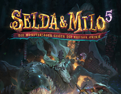 Fantasy Game Logo - Selda & Milo ✨ book cover logo crypto logo for hire game logo game logos logo designer mobile game logo nft logo web3 logo