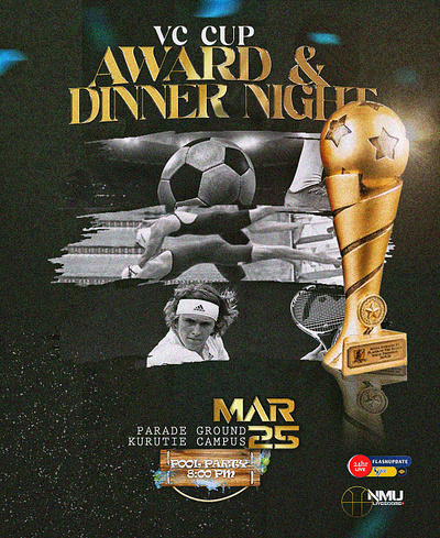 Sport Award flyer branding graphic design logo typography