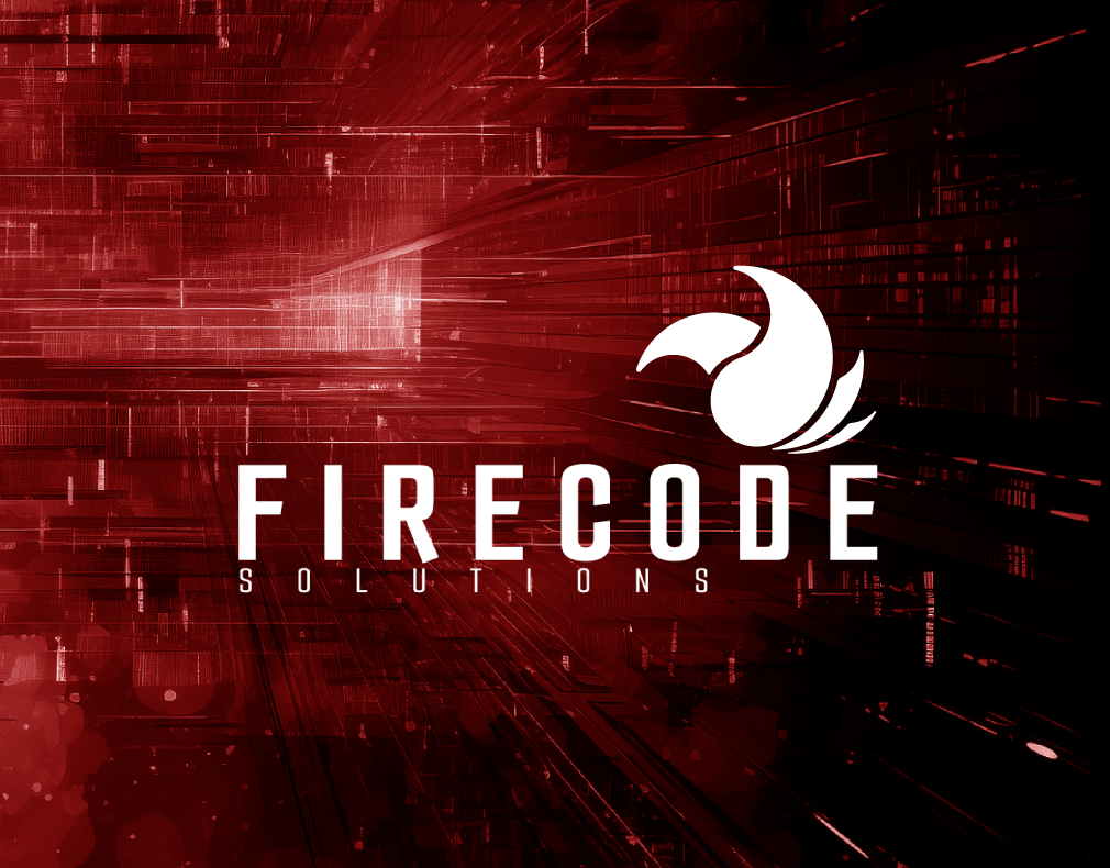 FIRECODE Logo - Abstract, Geometric & Minimalist Design abstract abstract logo branding clean clean logo design flat geometric geometric logo graphic design graphic designer logo minimal minimalist minimalist logo modern modern logo software technology vector