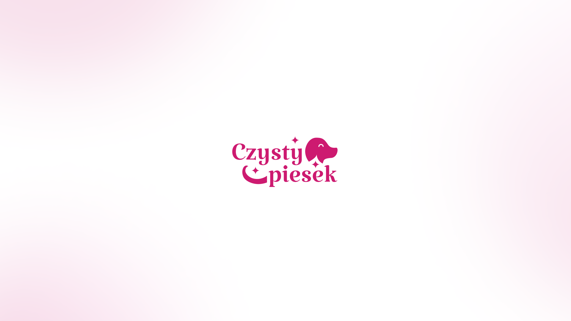 Czysty piesek - groomer logo business logo graphic design groomer logo logo design logotype pet shop pets ui