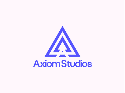 Axiom Studios a letter logo a letter mark logo design letter mark logo design logo logo design logo design inspiration logo design inspirations logo inspiration studio logo design