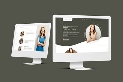 Aesthetic Personal Feminine Website Design aesthetic branding design feminine figma graphic design modern trendy ui ux web web design website website design wordpress