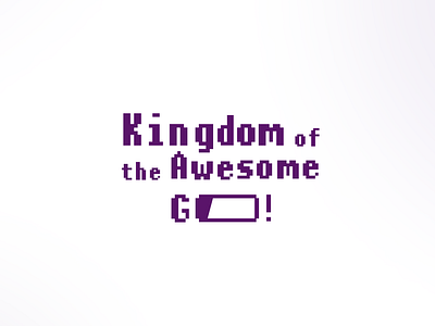 KOTA - logo for mobile game 3mindsstudio game logo ilustrator logo logo design logotype mobile game pixel pixel art vector