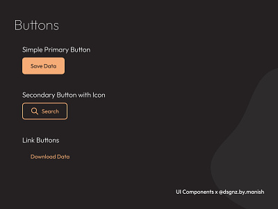 Buttons: UI Components button design design system figma ui ui components web webdesign