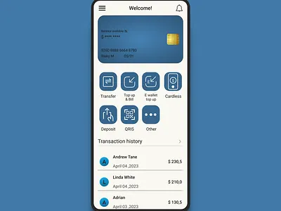 Banking app apikasi app application bank banking branding dailyui design graphic design mbanking mobile perbankan phone uang ui user friendly ux