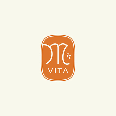 M'vita branding logo typography