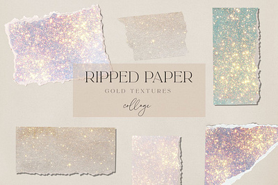 Glitter Ripped Paper Collage glitter glitter ripped paper collage glittering gold gold foil gold texture golden paper paper background paper texture ripped ripped paper rose rose gold rose gold glitter rose gold texture