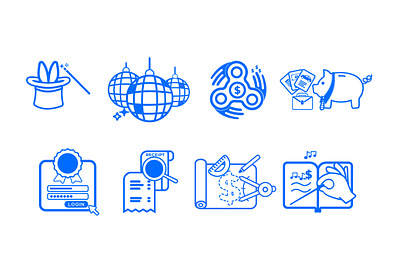 Custom Icon Creation for application application icons illustration