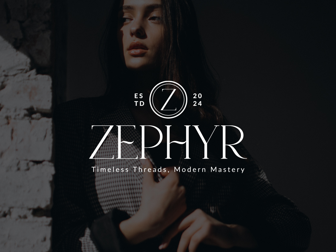 Zephyr_Clothing Logo Brand Identity by Zunaira Khalid on Dribbble