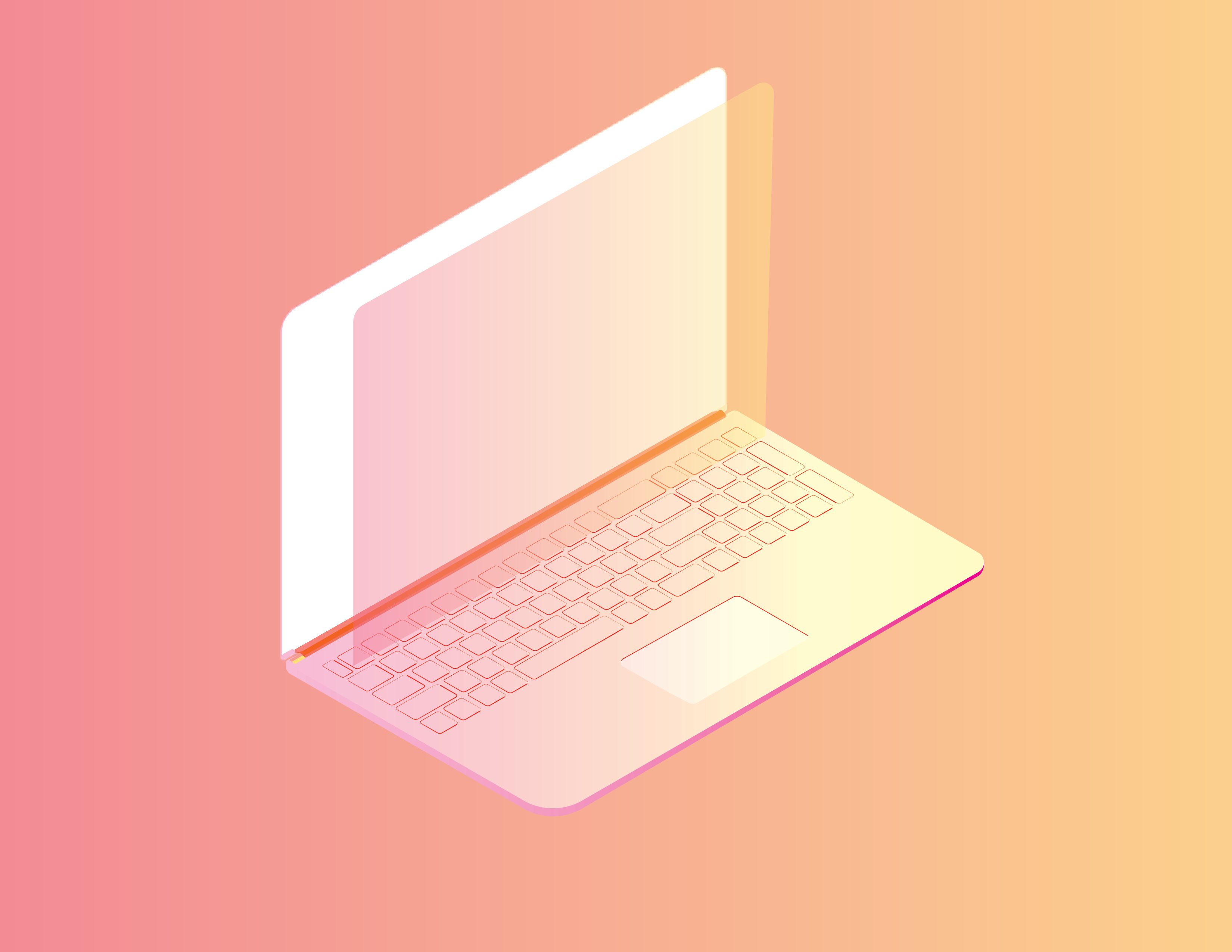 Laptop Illustration adobe illustrator composition graphic design illustrator isometric isometric illustration laptop laptop illustration laptop vector vector