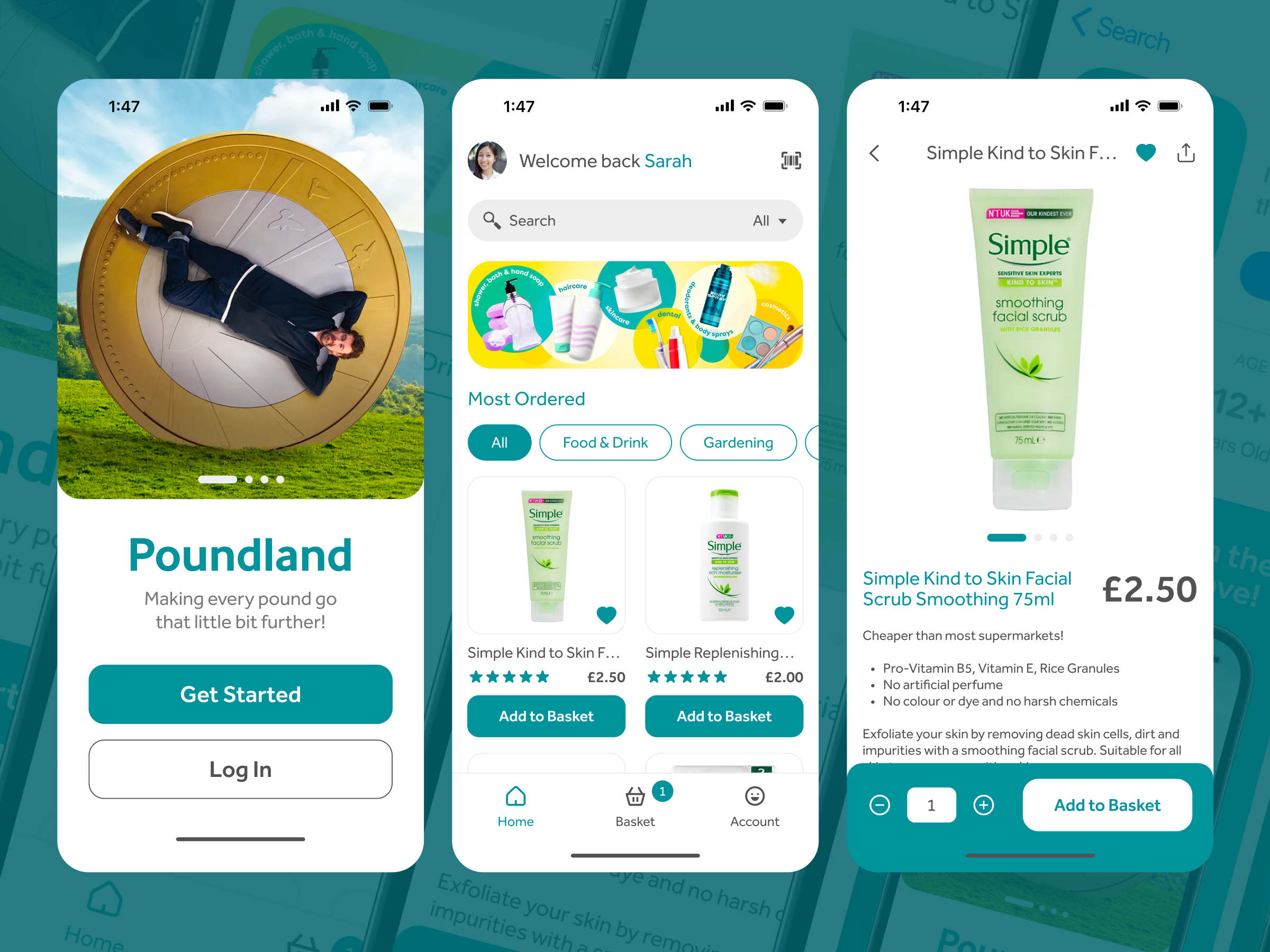 Poundland - App Experience app design app icon app store branding clean design green interface design marketing pound poundland product design shop simple store ui ui design user interface design ux ux design
