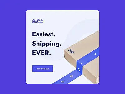 Ship.com - Holiday Season Ad Design ad design animation campaign gif holiday marketing paid ads promotion shipping video