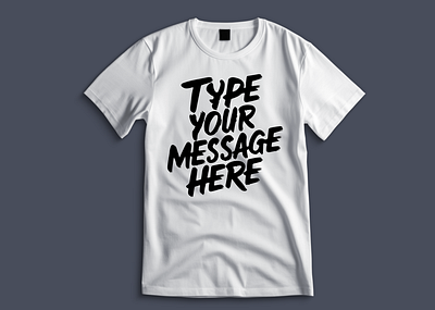 Typography T-shirt Design design graphic design illustration logo logo design t shirt design typography design vector