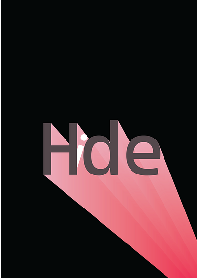 Hide Poster design 3d animation branding graphic design logo motion graphics ui