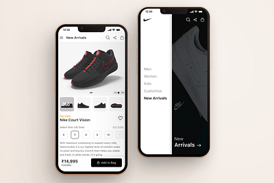 Product Details Page (Shoe) 3d app design ecommerce figma mobile product product details page ui ux