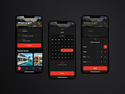 Travel App booking booking ui dark mood dark ui figma figmadesign travel travel booking app travel booking mobile app travel dark ui travel ui ui