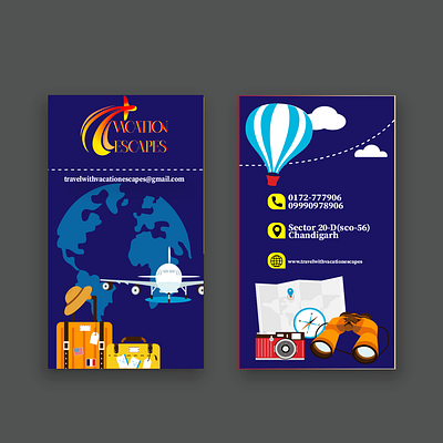 Vacation Escapes branding design graphic design logos tra travel posters typography