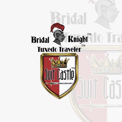Bridal Knight branding crest design digital illustration drawing graphic design illustration logo logo crest logo vintage vector