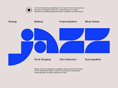 JAZZ branding concept ddesign design graphic design icon identity illustration jazz logo marks music symbol symbole type typo typography ui