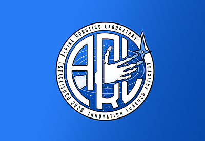 Alpine Robotics Logo graphic design logo