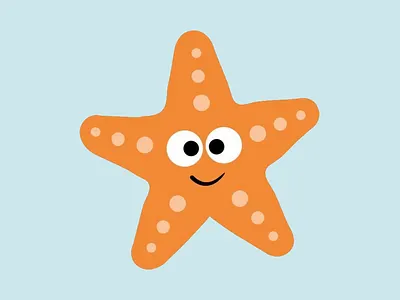Starfish 2d 2d animation animation colorful gifs motion graphics starfish stars water