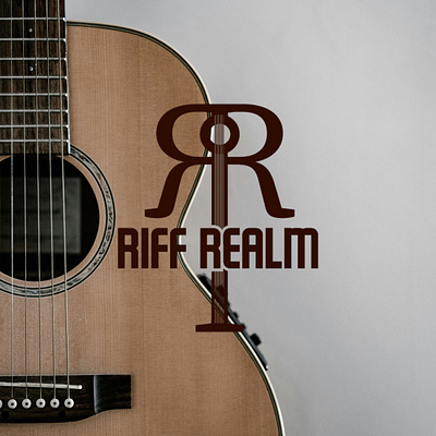 Riff Realm branding graphic design logo