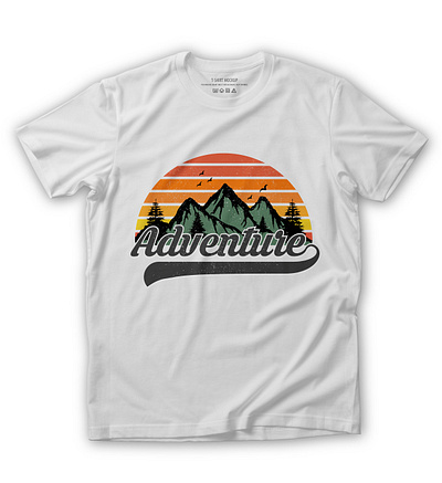 Adventure t shirt design unique adventure branding bulk t shirt design graphic design illustration logo minimalist t shirt vector
