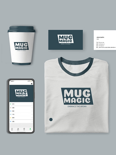 Mug Magic branding design graphic design illustration logo