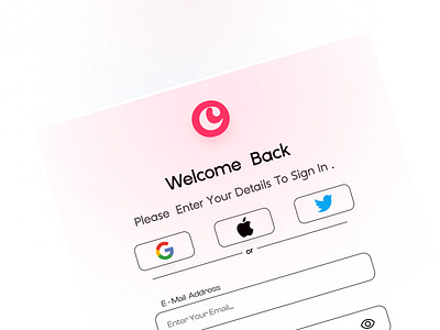 login screen . UI Design System ai app design dailyui design figma freebies google ios login page login screen pop up product design register page sign in signup typography ui ux web design welcome page