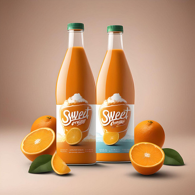 Sweet Orange 🍊 branding design graphic design illustration logo