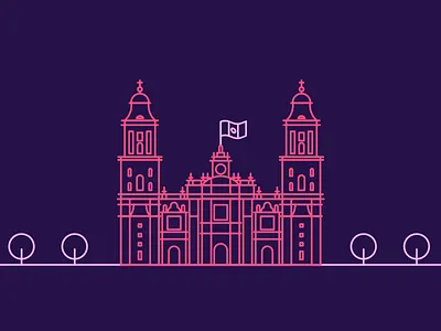 Landmarks animation buildings graphic ill illustration mexico mexico city motion graphics vector