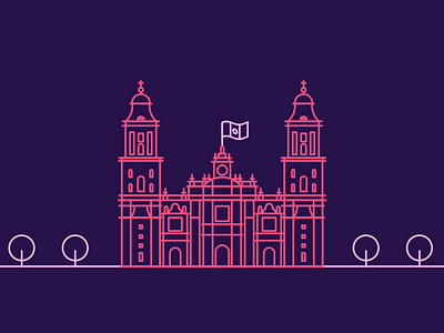 Landmarks animation buildings graphic ill illustration mexico mexico city motion graphics vector
