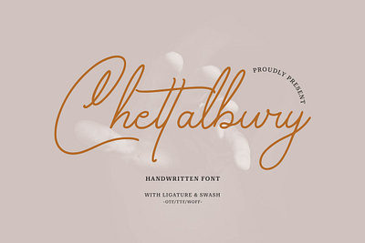 Chettalbury Handwritten Script beauty calligraphy script font classy elegant fonts graphic design luxury font minimalist font pretty fonts watermark font wedding font