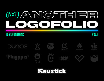 (Not) Another Logofolio Vol.1 branding graphic design illustrator logo logofolio mark