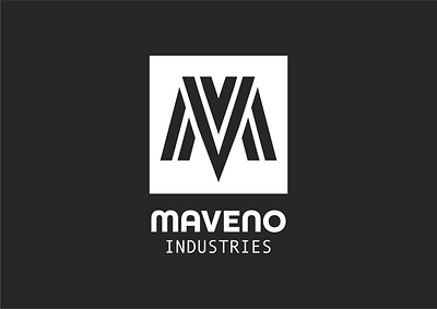Maveno Industries Logo Design branding design graphic design illustration logo typography vector