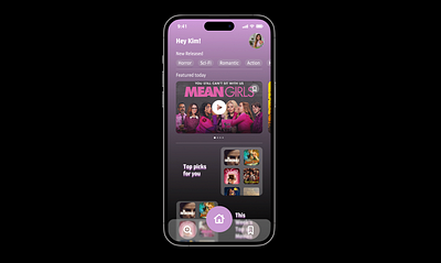 Movies & TV app app design ux