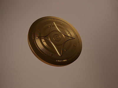 Inno Coin 3d 3d modeling 3ds max blender c4d coin crypto design fuegomotion game goldcoin maya product product design render trade