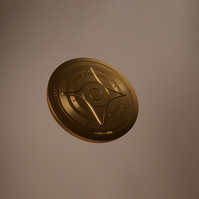 Inno Coin 3d 3d modeling 3ds max blender c4d coin crypto design fuegomotion game goldcoin maya product product design render trade